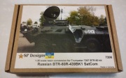 Zestaw do konwersji SatCom BTR-80R-439BK1 1:72 SP Designs 7206