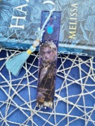 Zakładka do książki handmade gothic dark fantasy 