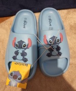 Disney Stitch klapki damskie basenowe sportowe niebieskie rozm. 39
