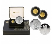 Srebro i złoto.Zastaw monet, Irlandia, 2013.