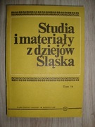 Studia i Materiały z Dziejów Śląska T.14