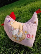 Poduszka kurka kura z misiem