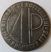 Medal Mikołaj Kopernik ZHP Frombork 1973