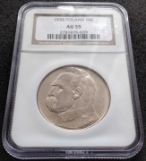 10 ZŁ JÓZEF PIŁSUDSKI 1935 ROK - NGC AU55