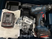 Bosch Professional 18V Wiertarko-Wkrętarka Aku 4.0Ah + Ładowarka + Walizka 