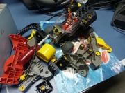 Stary zestaw klocków LEGO Duplo 2916 MyBot Retro Statek Auto Vintage  PRL