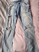 Spodnie  PHILIPP  Plein jeansy rozm.L 82 pas