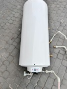 Zasobnik CWU Galmet SGW(S) 112L, wężownica, grzałka 1,9kW, z przyłączami