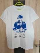 588. Biała koszulka sportowa t-shirt hokej Seger rozmiar S/M