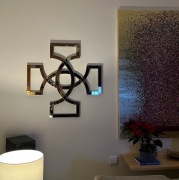 Ozdoba ściany, lustro