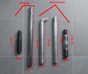 Sztyca rowerowa (wspornik siodła) 25.4", 28.6", 29.2"