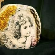 Wazon Vintage dziewczynka