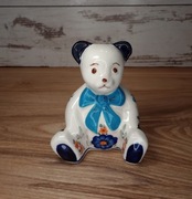 Figurka ceramiczna miś niedźwiadek 12cm ceramika Bolesławiec 