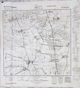 Oryginalna mapa wojskowa "Raschkow" 1940 r., niemiecka, skala 1:25 000