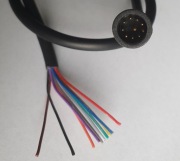 Złącze wodoodporne 10 pin męskie do roweru hulajnogi elektrycznej