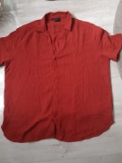 Nowa męska koszula z bawełny muślinowej 47/48 klata 150 cm