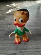 Stara gumowa zabawka Kaczor Dewey Disney 1962 rok