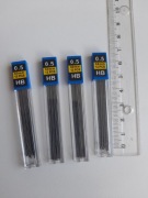 wkłady ołówkowe  0.5 HB 60mm 48 sztuk grafitów grafity ołówek