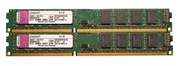 KINGSTON KVR1333D3S8N9K2/4G Pamięć 4GB (2x2GB) DDR3 1333MHz non-ECC