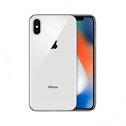 iPhone X, 256GB, srebrny