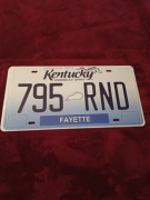 Replika kopia tablica rejestracyjna USA Kentucky 30x15 cm