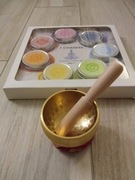 Zestaw 7 Czakr świece pachnące i Misa Tybetańska 8cm