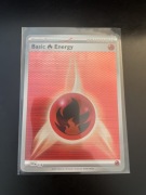 Fire Basic Energy reverse holo Black Bolt White Flare