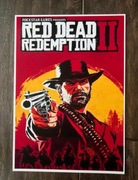 Plakat A4 kodak red dead redemption  poster