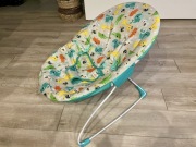 Bujaczek dla niemowląt leżaczek składany bujak leżak z pasami bdb