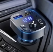 Transmiter FM Bluetooth 5.0 + ladowarka samochodowa 3.1A Dual USB
