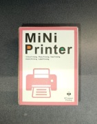 Mini Printer MP-002 X2 – drukarka termiczna Bluetooth – 1200 mAh – NOWA