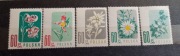 Znaczki Fi 876 - 880 stan** Zwierzęta pod ochroną w Polsce 1957 r.