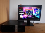 KOMPUTER HP SFF rp5800 i5-2400 GT1030 Monitor 22"