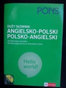 Duży słownik angielsko-polski polsko-angielski