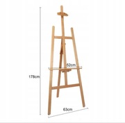 SZTALUGA MALARSKA DREWNIANA Studyjna Plenerowa Dla Dzieci i Dorosłych