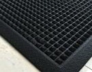 Wycieraczka gumowa super mega 80x120cm stożek PIRAMIDA zewnętrzna