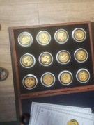 Powolany do swietosci-12szt numizmatow