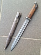 Bagnet pruski S84/98 oznaczenia regimentowe Kostrzyn nad Odrą