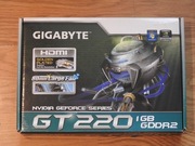 GIGABYTE GT 220 PCI-E 2.0 GV-N220D2- 1GI 1GB