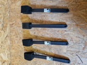 Szczotka druciana ze skrobakiem i gąbką 3w1 – do czyszczenia grilla  G80509