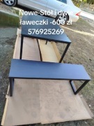 Stół z ławeczkami 
