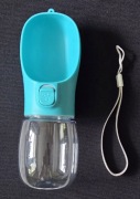 Przenośne poidło-bidon dla psa/kota w kolorze turkusowym