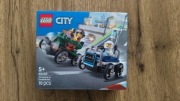 Klocki LEGO City wyścigówki samolot i łóżko szpitalne 60459 70 el.