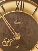 Zegar wiszący, mechaniczny, niemieckiej firmy URGOS - sprawny, kompletny 