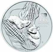 Lunar III Rok Myszy 2020 1kg 1000g srebro