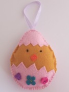 OZDOBA ŚWIĄTECZNA WIELKANOC FILC HAND MADE