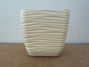 Doniczka Kremowa Z Podstawką Wymiary, Ok. 12x13 cm