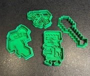 FOREMKI DO CIASTEK I PIERNIKÓW MINECRAFT