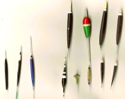 Spławiki, hand made, 70-te ub,w, Wyk. trener kadry - Jan Zieliński -zdjęcie