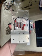 fullcover na asus STRIX 1060 1070 1080 nickel plexi + backplate czarny 